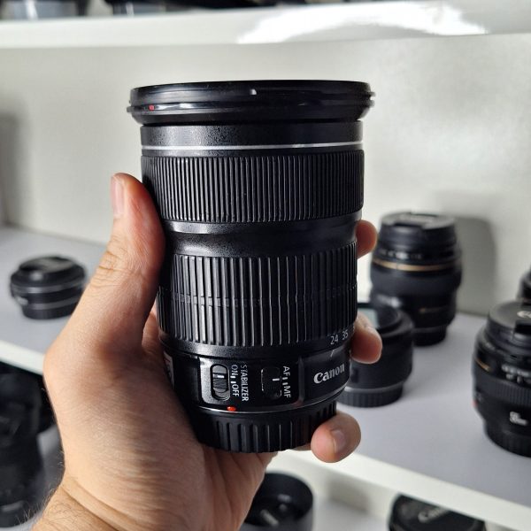 لنز دوربین دست دوم Canon EF 24-105mm f/3.5-5.6 IS STM