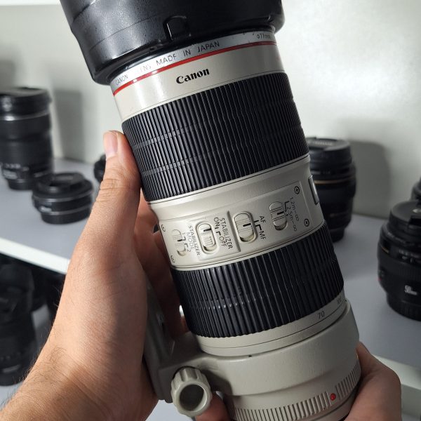 لنز دوربین دست دوم Canon EF 70-200mm f/2.8L IS II USM